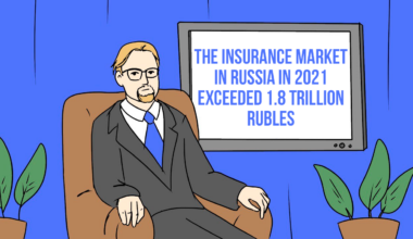 The insurance market in Russia in 2021 exceeded 1.8 trillion rubles